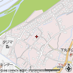 長野県上田市下丸子周辺の地図