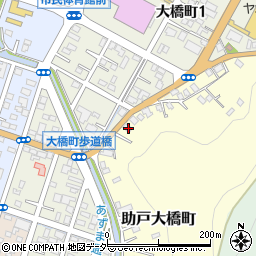 栃木県足利市助戸大橋町1891周辺の地図
