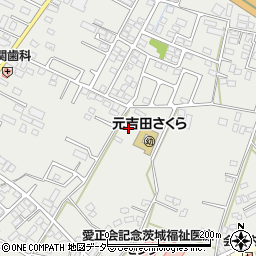 茨城県水戸市元吉田町1834周辺の地図