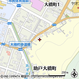 栃木県足利市助戸大橋町1895周辺の地図