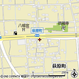 群馬県高崎市萩原町1265周辺の地図