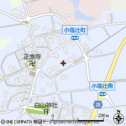 石川県加賀市小塩辻町ケ12周辺の地図