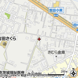 茨城県水戸市元吉田町1852-5周辺の地図