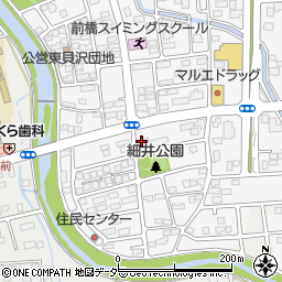 ローソン高崎東貝沢店周辺の地図