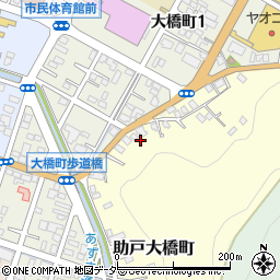 栃木県足利市助戸大橋町1896周辺の地図