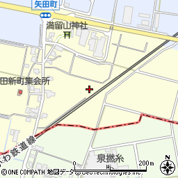 石川県小松市矢田新町チ周辺の地図