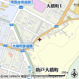 栃木県足利市助戸大橋町1937周辺の地図