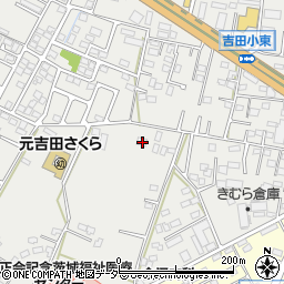茨城県水戸市元吉田町1857周辺の地図