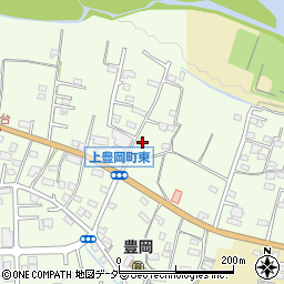 群馬県高崎市上豊岡町1107-3周辺の地図