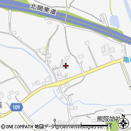 茨城県笠間市上加賀田181周辺の地図