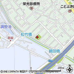 駒形町韮川東公園周辺の地図