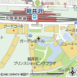 熟成和牛焼肉 エイジング ビーフ 軽井沢周辺の地図