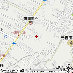 茨城県水戸市元吉田町1497周辺の地図