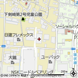 群馬県高崎市剣崎町67周辺の地図