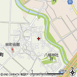 石川県小松市林町ヘ22-38周辺の地図