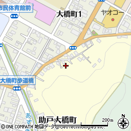 栃木県足利市助戸大橋町1933周辺の地図