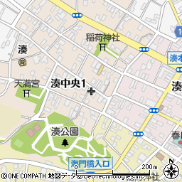 大内書店湊店周辺の地図