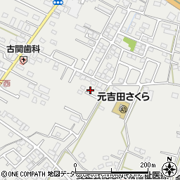 茨城県水戸市元吉田町1799周辺の地図