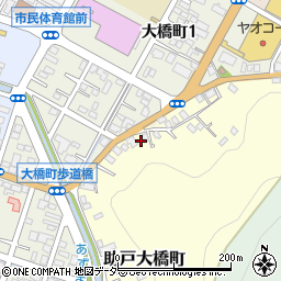 栃木県足利市助戸大橋町1934周辺の地図