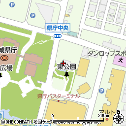 茨城県教育図書館・情報センター周辺の地図