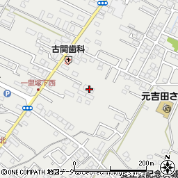 茨城県水戸市元吉田町1497-2周辺の地図