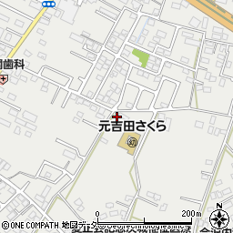 茨城県水戸市元吉田町1835周辺の地図
