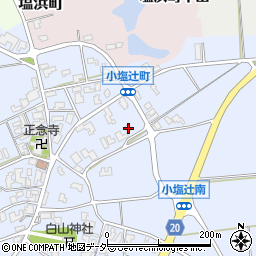石川県加賀市小塩辻町ケ8周辺の地図