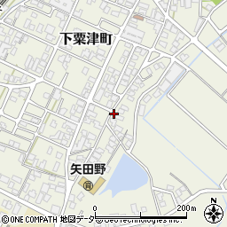 石川県小松市下粟津町サ周辺の地図