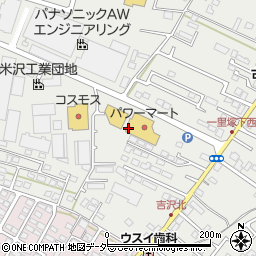茨城県水戸市元吉田町1283-3周辺の地図