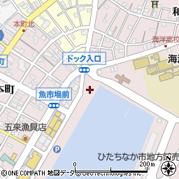 茨城県ひたちなか市湊本町20-60周辺の地図