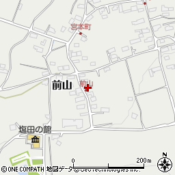 長野県上田市前山527周辺の地図