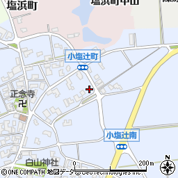 石川県加賀市小塩辻町ケ7周辺の地図