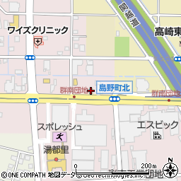 すき家高崎ＩＣ店周辺の地図