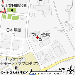 株式会社フルヤ金属　つくば研究開発センター周辺の地図