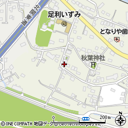 栃木県足利市五十部町173周辺の地図