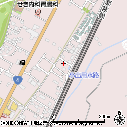 栃木県小山市喜沢590周辺の地図