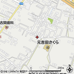 茨城県水戸市元吉田町1798周辺の地図