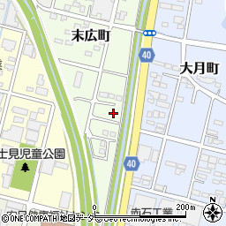 栃木県足利市末広町65-7周辺の地図