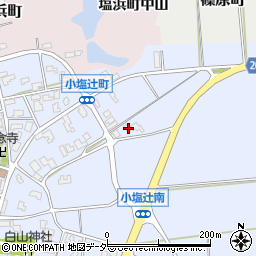 石川県加賀市小塩辻町ケ1周辺の地図