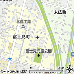 栃木県足利市富士見町32周辺の地図