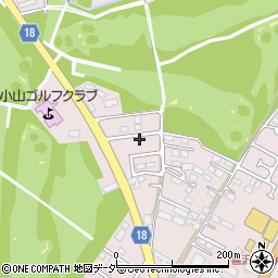 栃木県小山市喜沢778周辺の地図