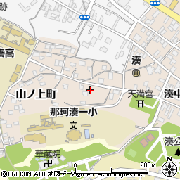 茨城県ひたちなか市山ノ上町周辺の地図