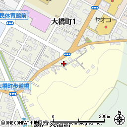 栃木県足利市助戸大橋町1931周辺の地図
