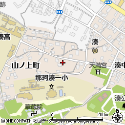茨城県ひたちなか市山ノ上町周辺の地図