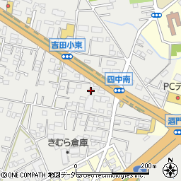 茨城県水戸市元吉田町1848-5周辺の地図