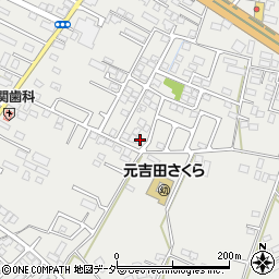 茨城県水戸市元吉田町1509-57周辺の地図