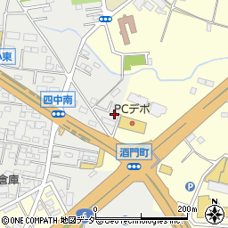 茨城県水戸市元吉田町1965-13周辺の地図