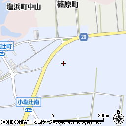 石川県加賀市小塩辻町ハ周辺の地図