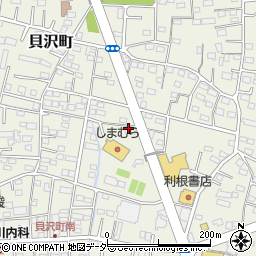 大戸屋高崎貝沢店周辺の地図