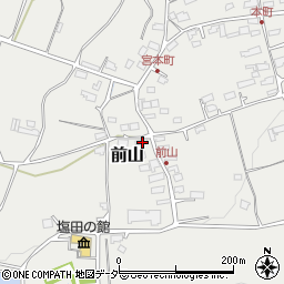 長野県上田市前山569周辺の地図